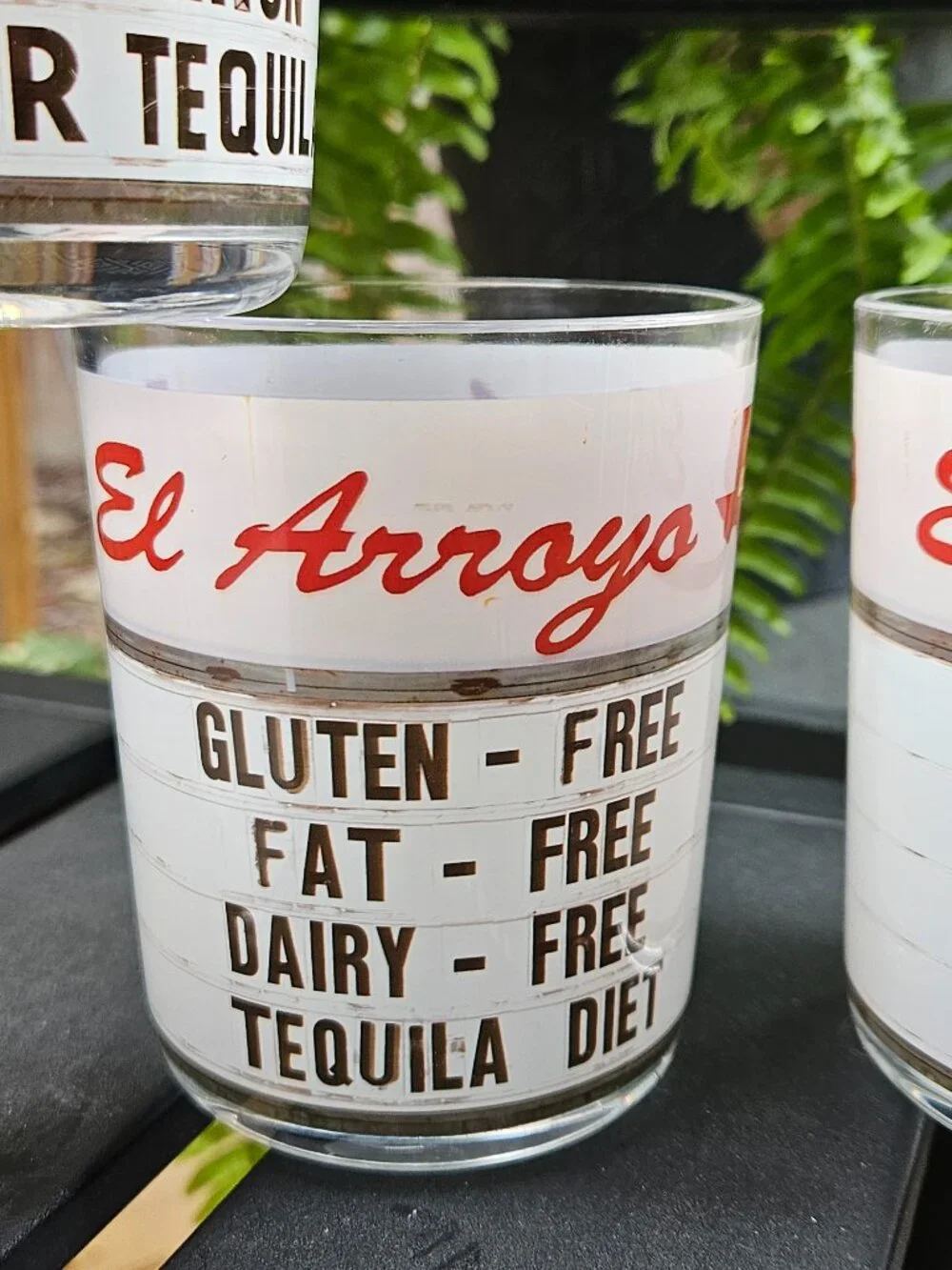 El Arroyo's Highball Glass Set of 4 Austin Texas Funny Drinking Margaritas Humor